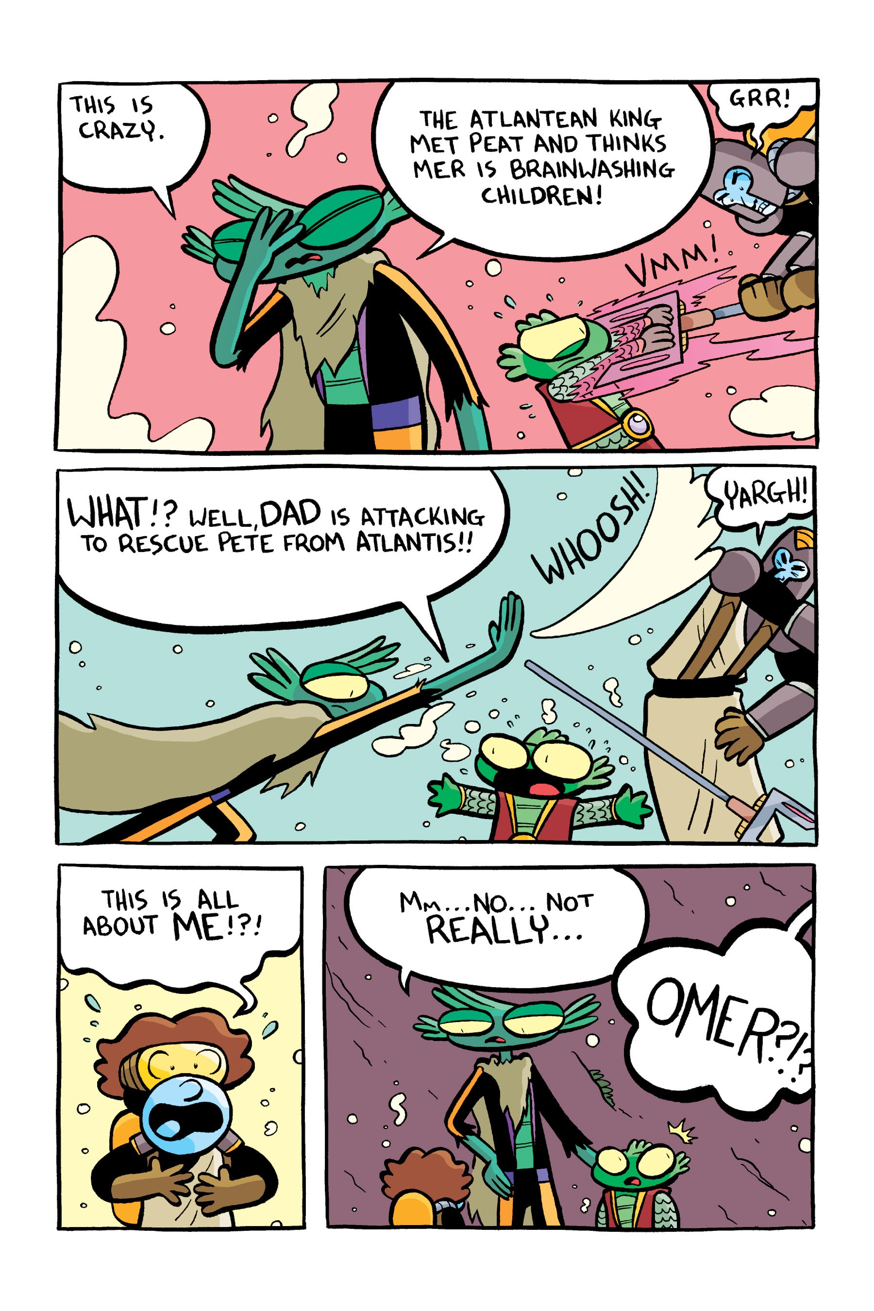 Read online Mermin comic -  Issue # TPB 5 - 124