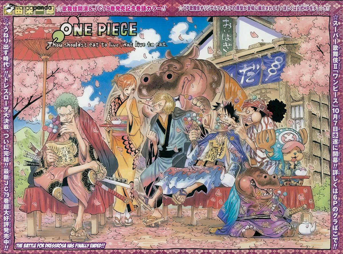 One Piece Ch 802: Zou