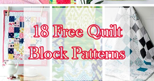 Quilting Land: 18 Free Quilt Block Patterns