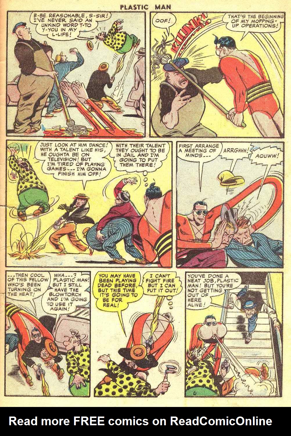 Read online Plastic Man (1943) comic -  Issue #51 - 31