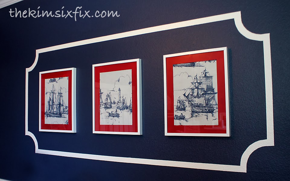 October 2018 The Kim Six Fix Painted Wall Frame And Shower Curtain Artwork Orc Week 3