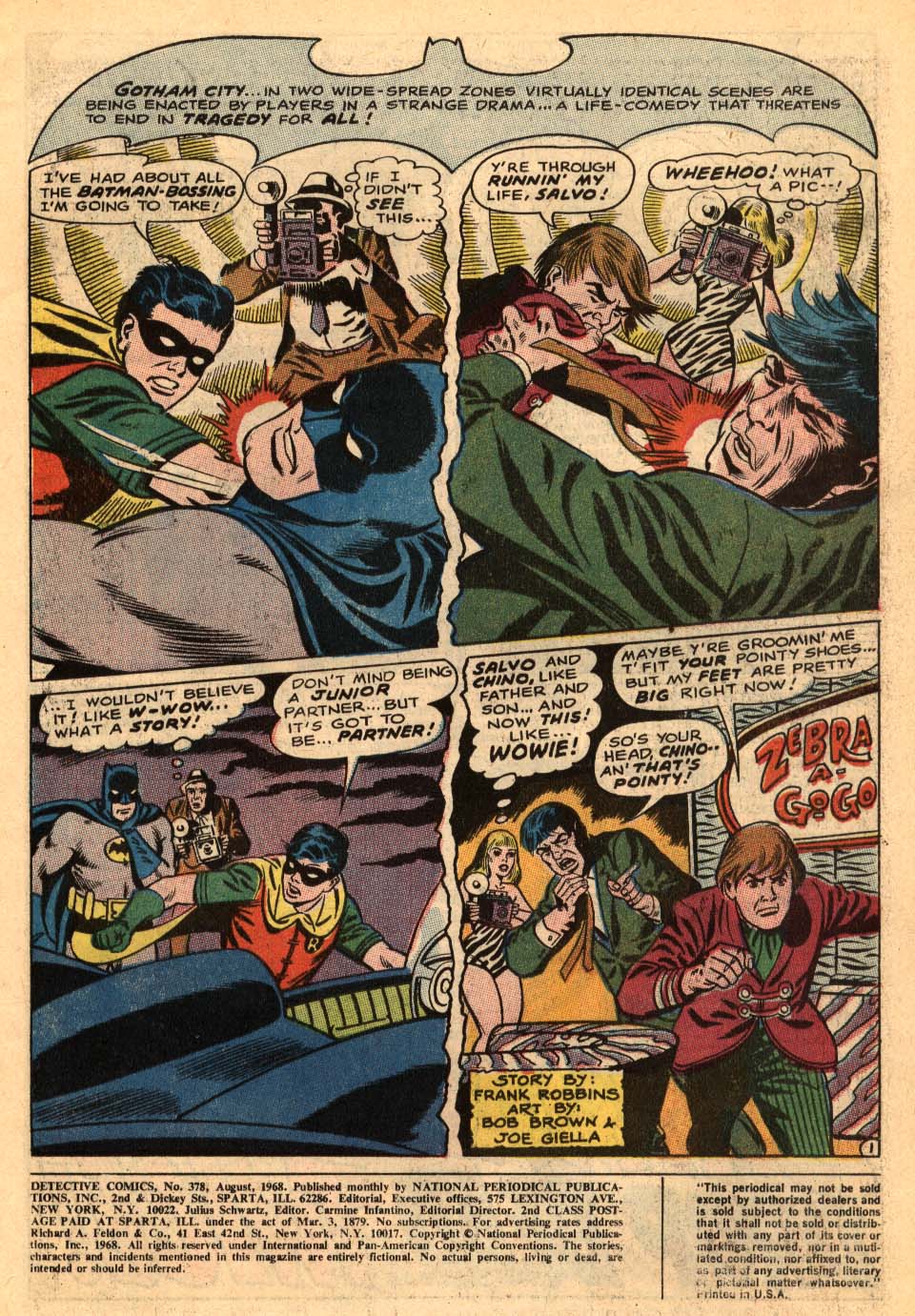 Detective Comics (1937) issue 378 - Page 3