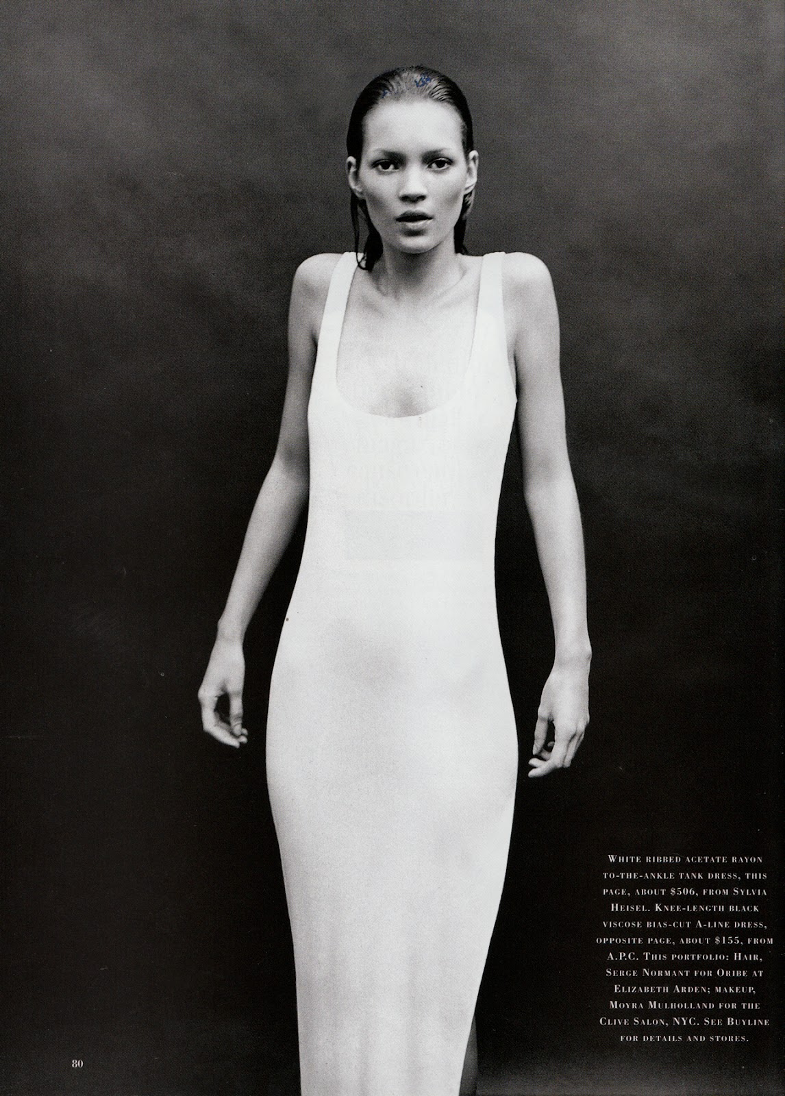 In The Trenches: 90's Kate Moss in Harper's Bazaar