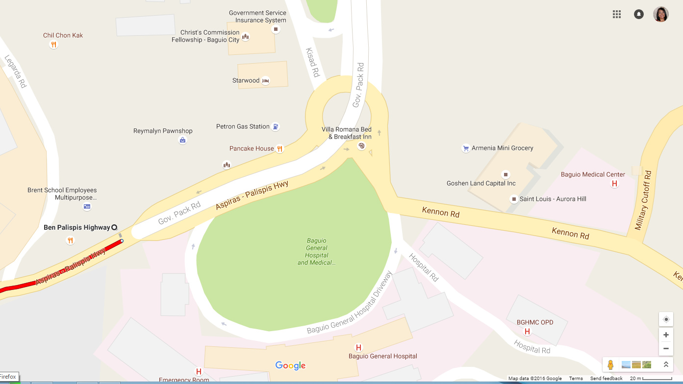 Marcos Highway Baguio Map A Day In The Life: Driving Directions From Baguio To Manila Via Marcos  Highway