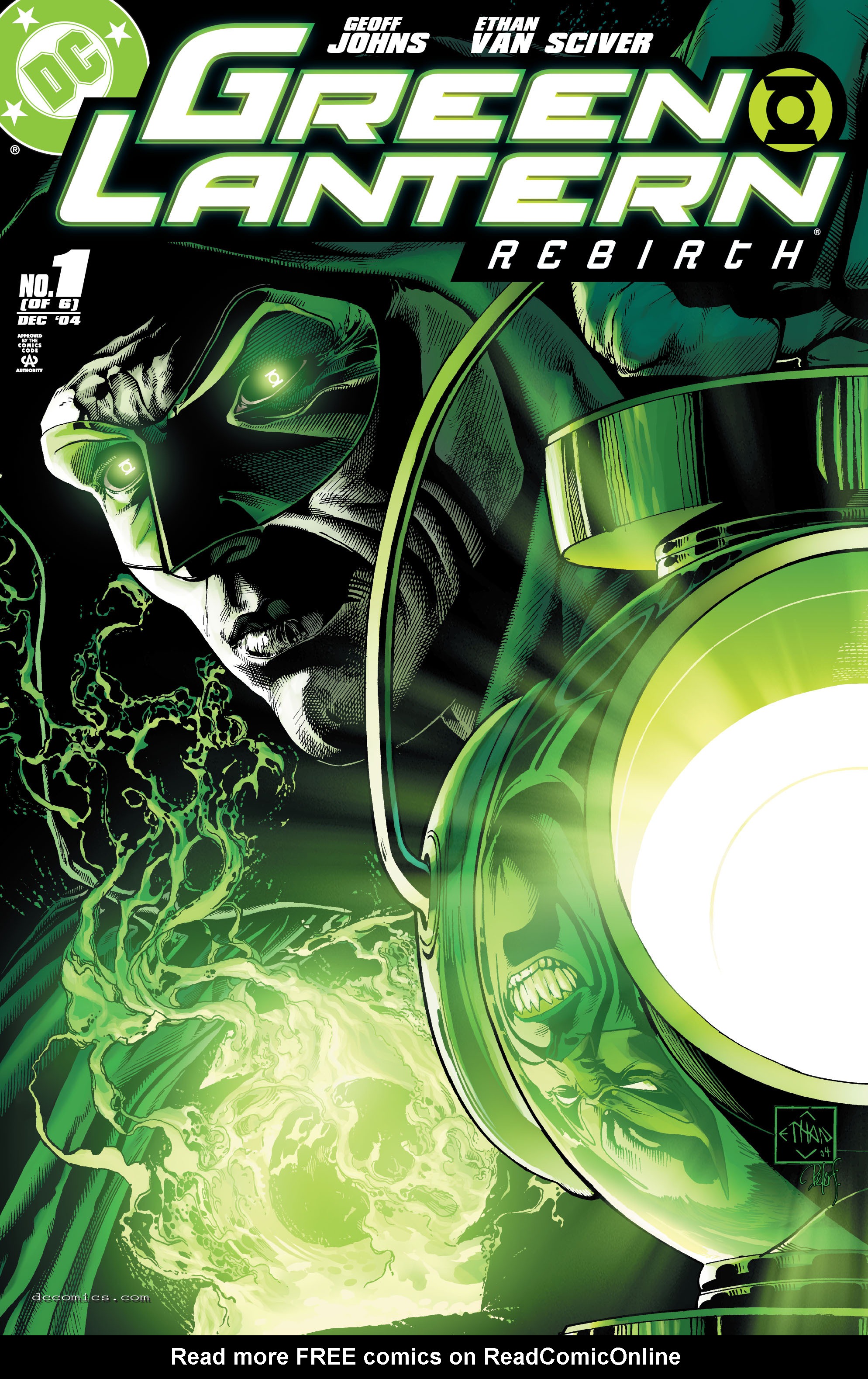Green Lantern: Rebirth 1 Page 1