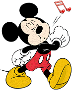 Alfabeto animado de Mickey Mouse silbando V.