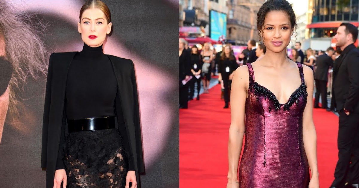 Rosamund Pike & Gugu Mbatha-Raw at the 'A Private War' 62nd BFI London