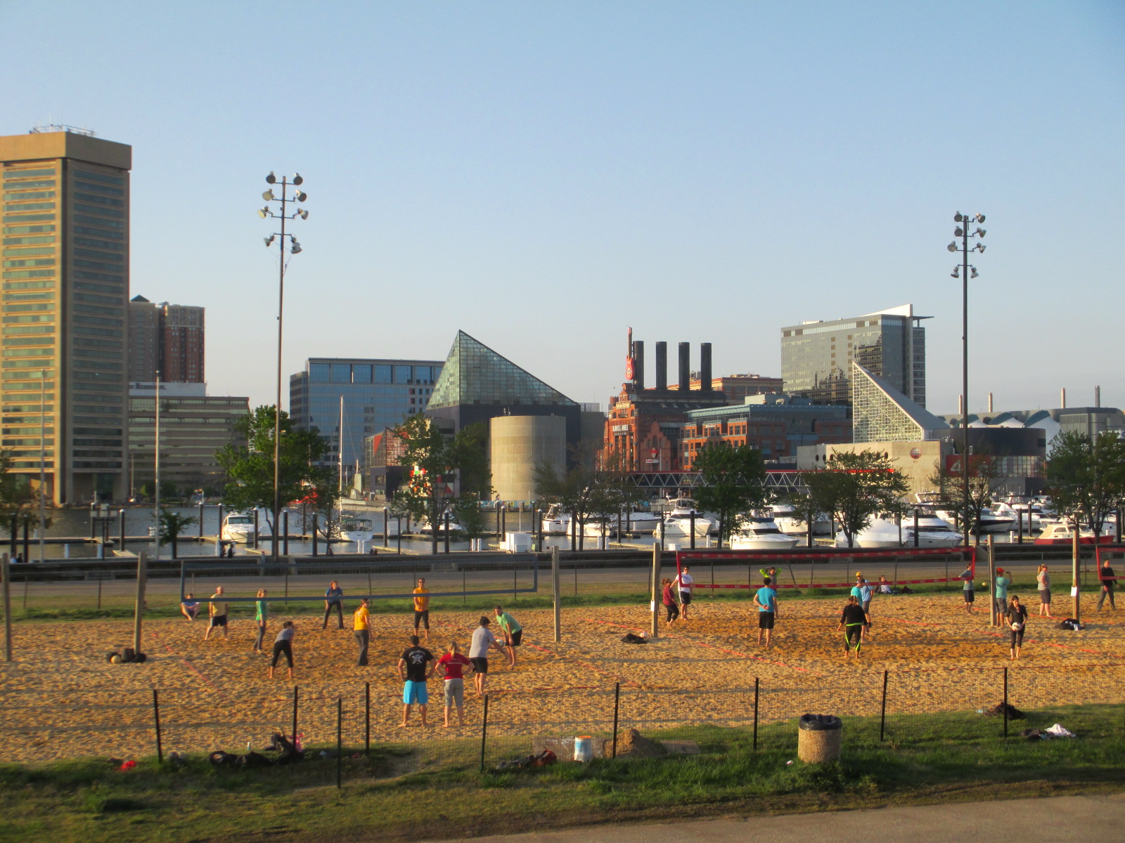 Baltimore You are Marvelous Beach Volleyball at the Harbor