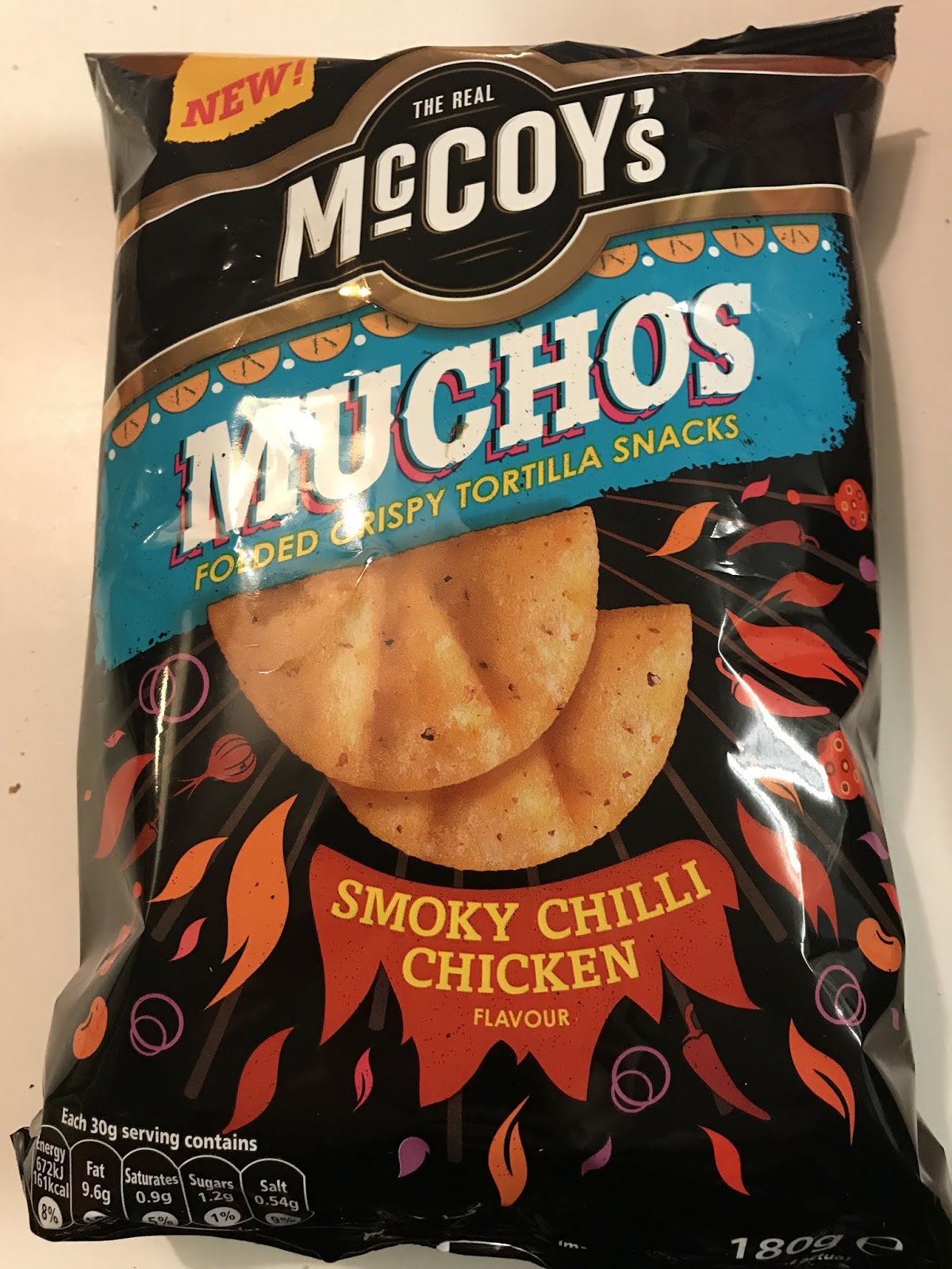 A Review A Day: Today’s Review: McCoy’s Muchos Smoky Chilli Chicken