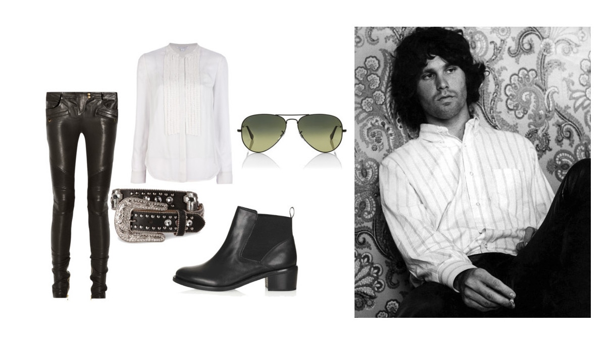 How to dress like jim morrison