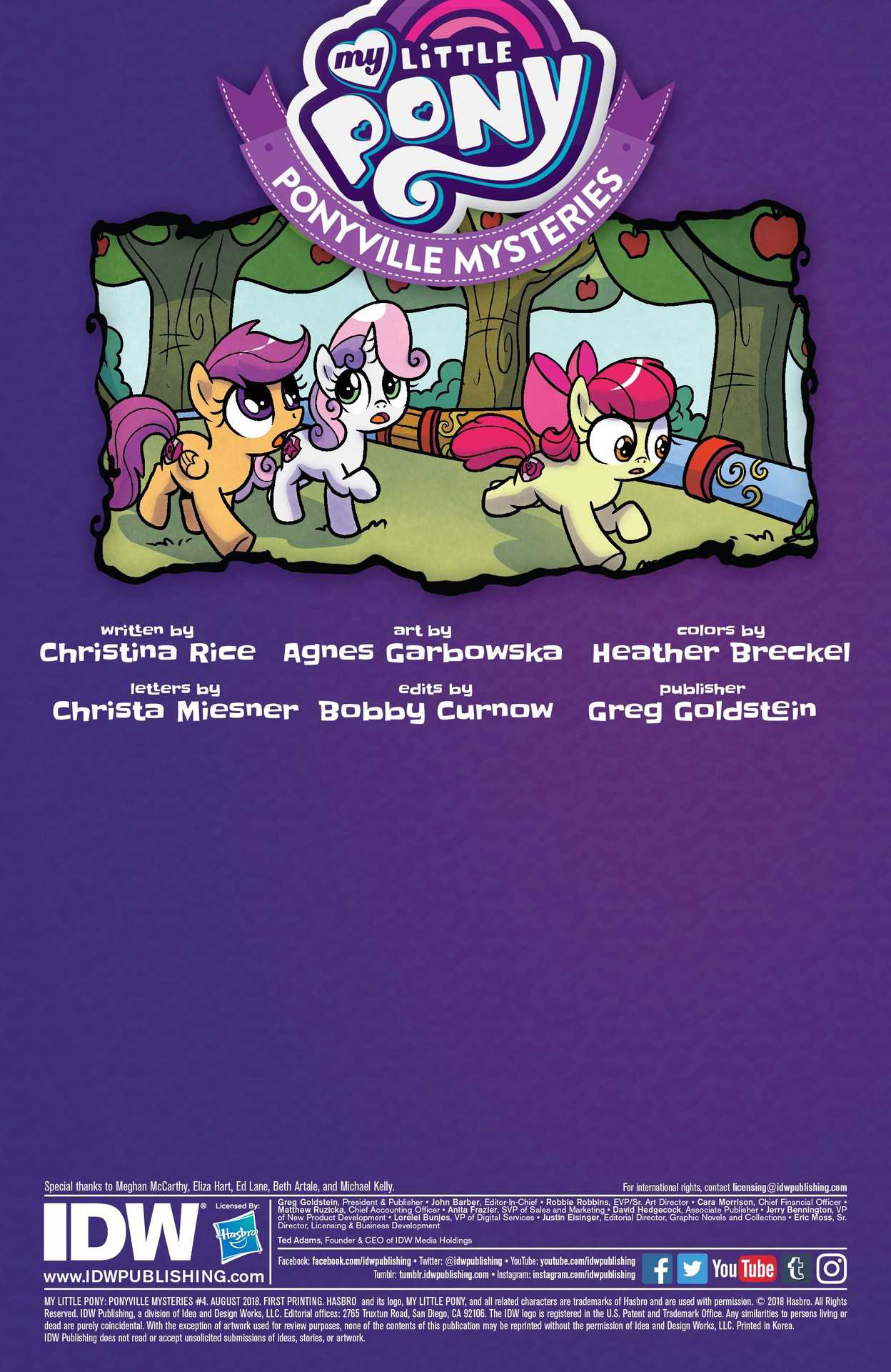 Read online My Little Pony: Ponyville Mysteries comic -  Issue #4 - 2