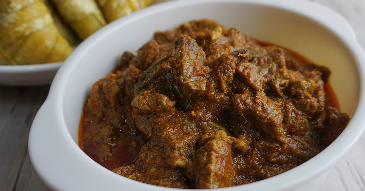 Rendang Daging Campur Paru
