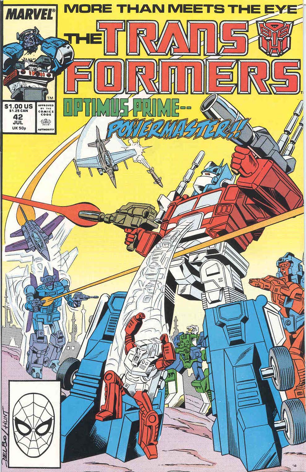 Read online The Transformers (1984) comic -  Issue #42 - 1