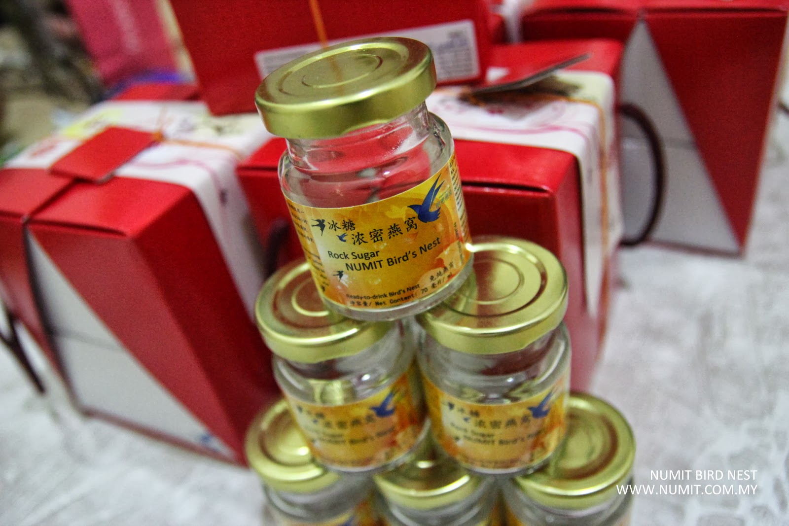NUMIT Bird Nest 浓密燕窝 BIRD's NEST ORIGINATED FROM TAIPING, MALAYSIA