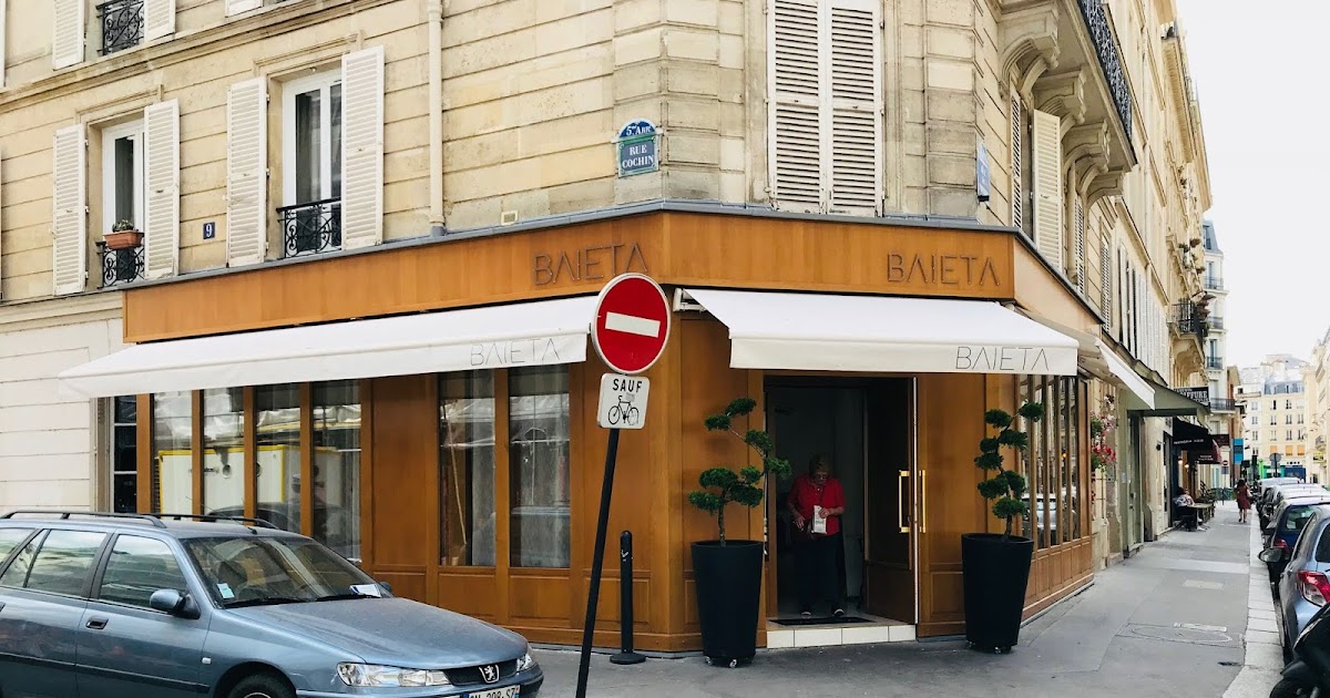 Paris Missives...: Baieta -- Restaurant Review