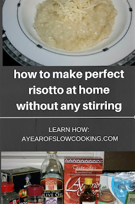 Creamy CrockPot Risotto - A Year of Slow Cooking