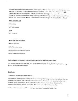 A Look Back at Hillary Clinton's 2008 Campaign Strategy a look back at hillary clinton’s 2008 campaign strategy