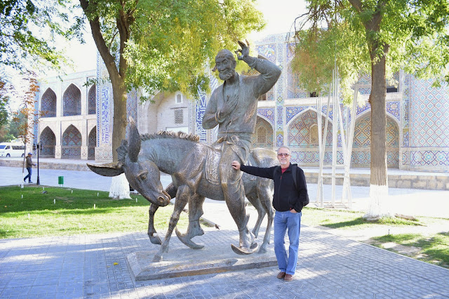 Nasreddin Hoca heykeli, Özbekistan Nasreddin Hoca heykeli, Özbekistan