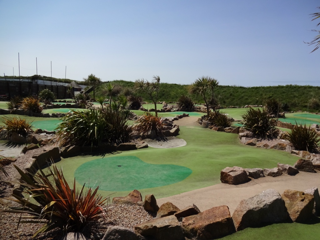 The Ham and Egger Files Mini Golf at Les Mielles in Jersey