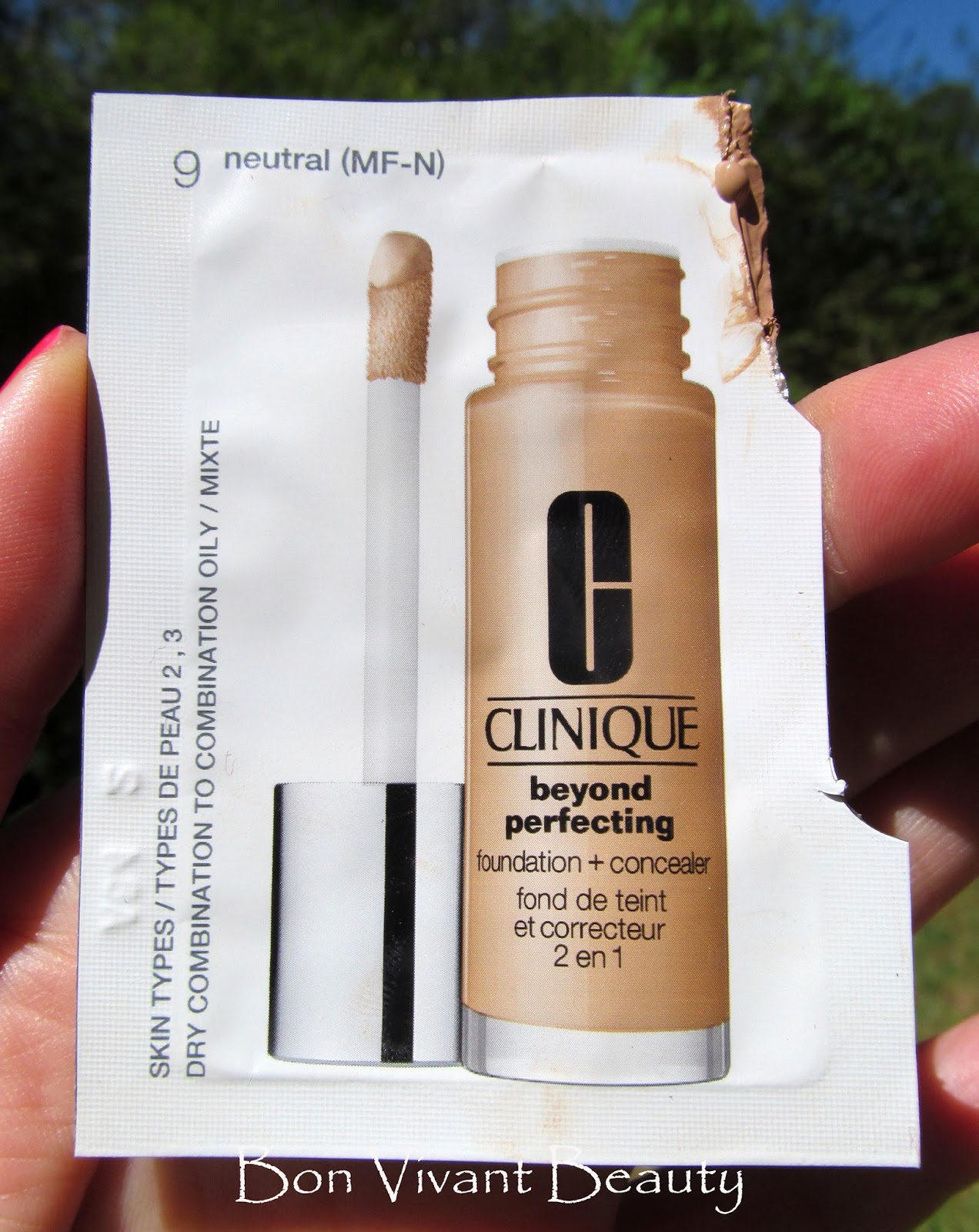 Bon Vivant Beauty Sample Series 11 Beyond Perfecting Foundation + Concealer in Neutral by