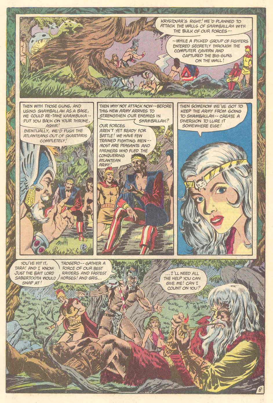 Read online Warlord (1976) comic -  Issue #93 - 8