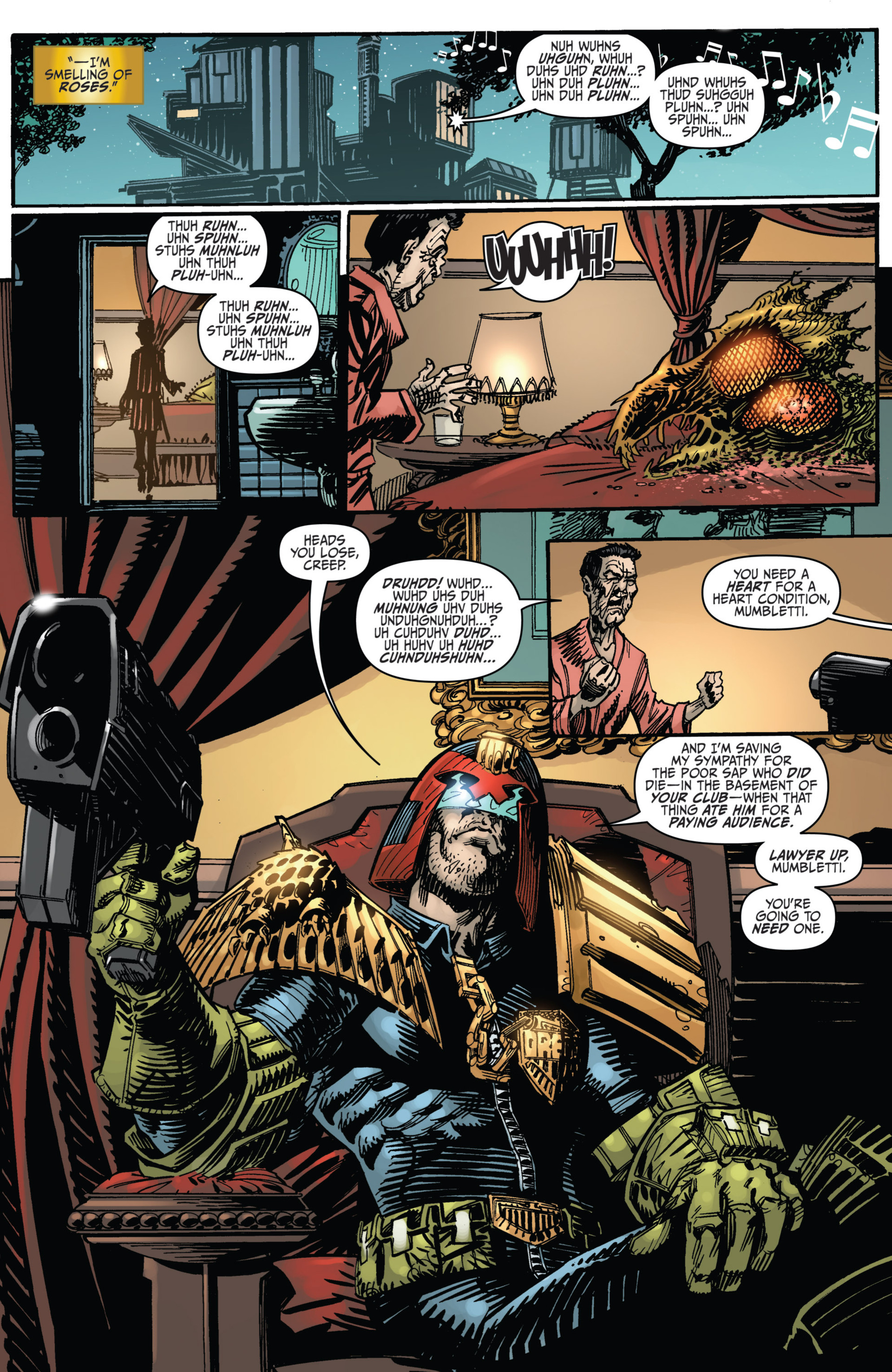 Read online Mars Attacks Judge Dredd comic -  Issue #2 - 9