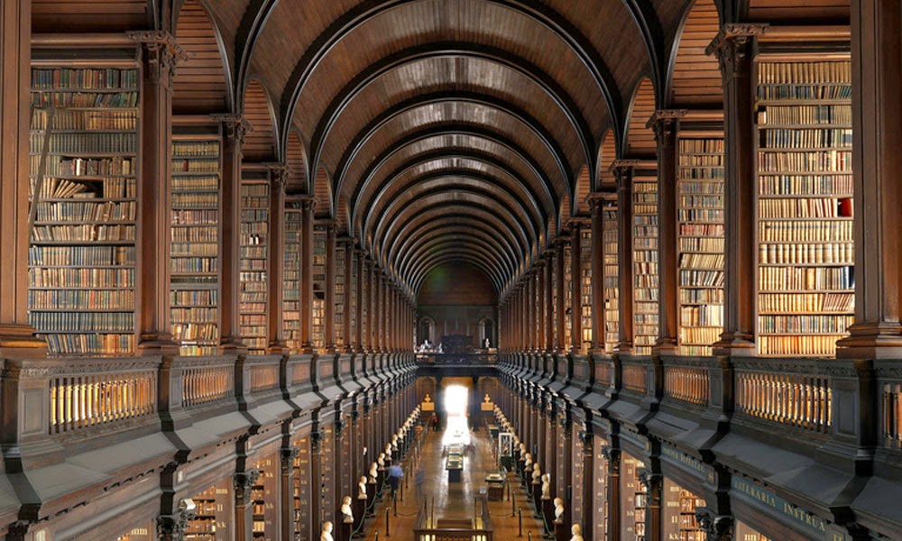 Trinity college library, Dublin.