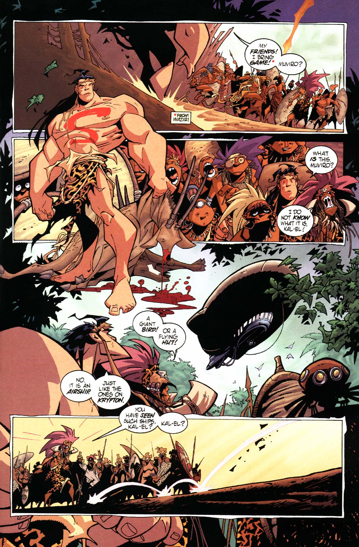 Read online Superman/Tarzan: Sons of the Jungle comic -  Issue #3 - 7