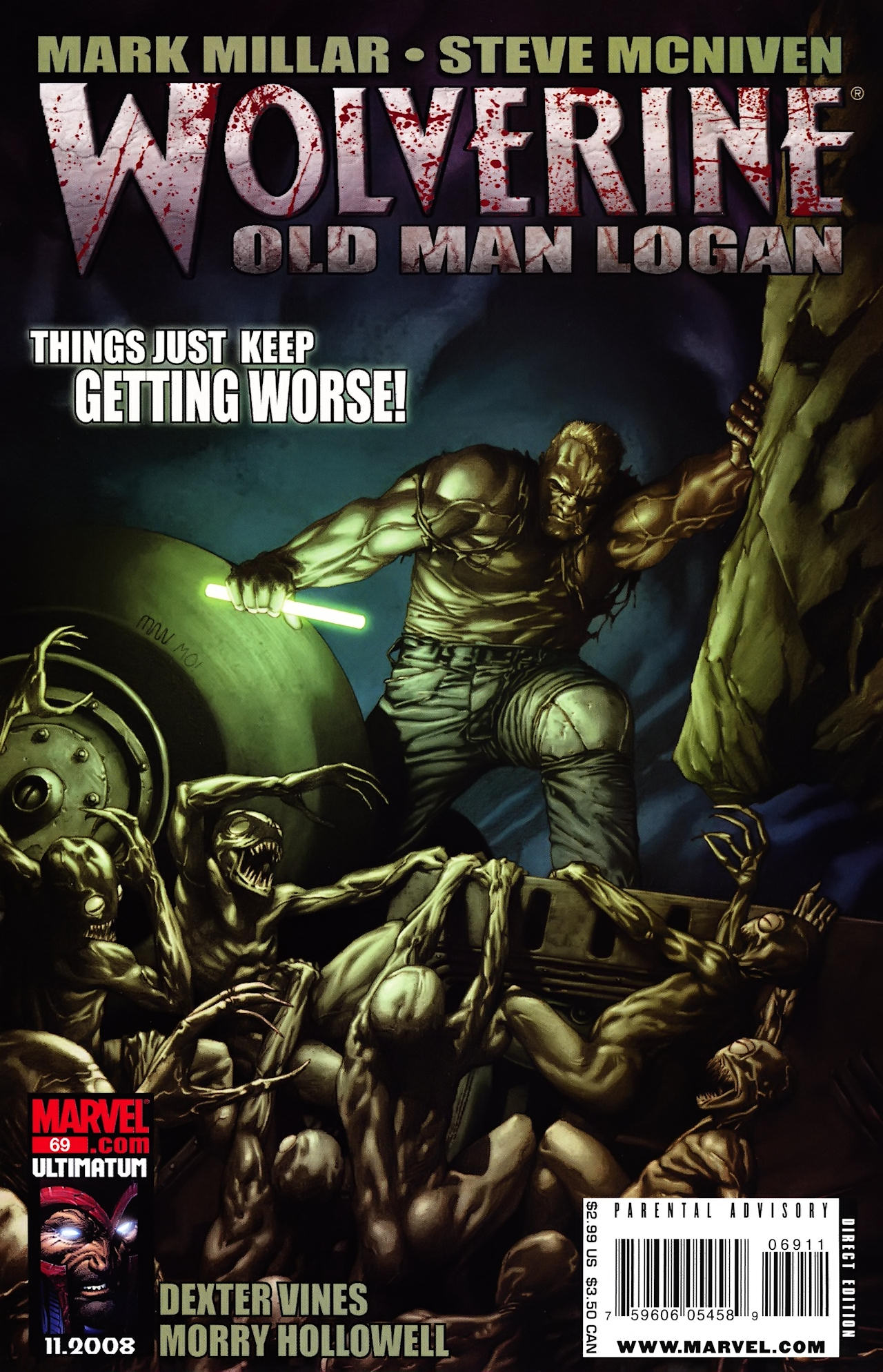 Read online Wolverine (2003) comic -  Issue #69 - 1