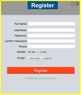 Java Login And Register Form With MySQL - C#, JAVA,PHP, Programming ...