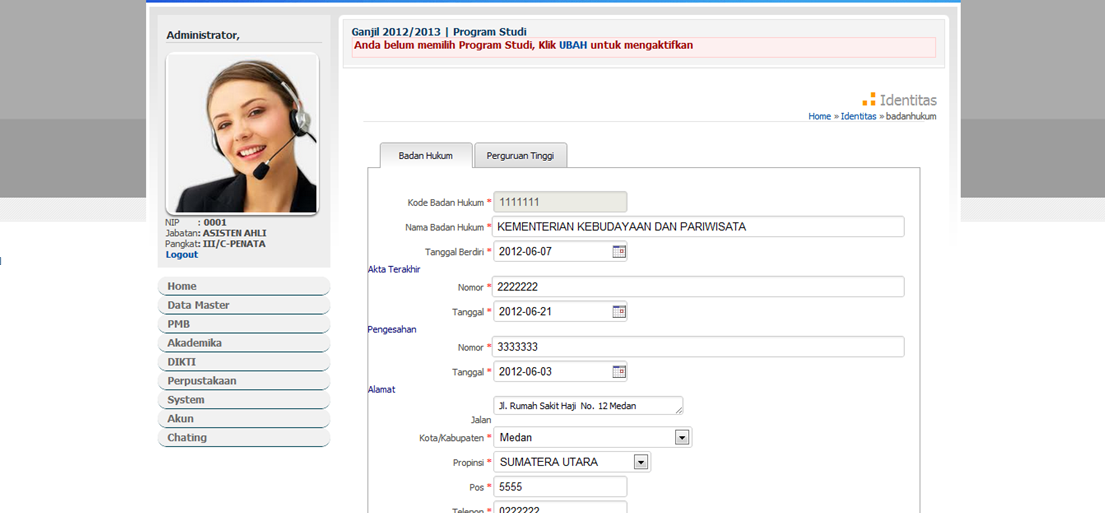 Sistem Informasi Akademik Kampus 2014 SIAKAD Kampus