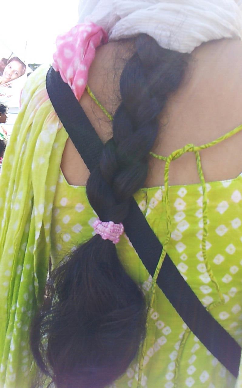 Long hair girls : Indian village girls and their long hair ...