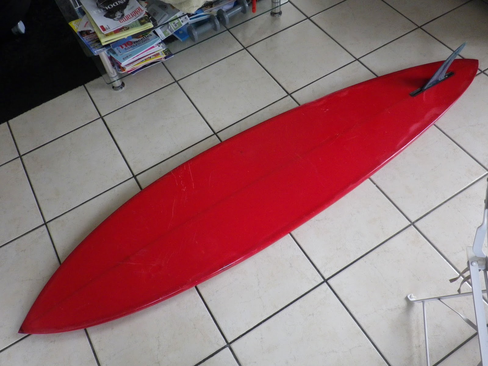 vintage surfboard collection France Freedom Surfboard from Jersey