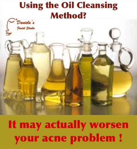 Using the Oil Cleansing Method for your Adult Acne? Daniela, The Acne Whisperer, explains why this is a terrible idea!