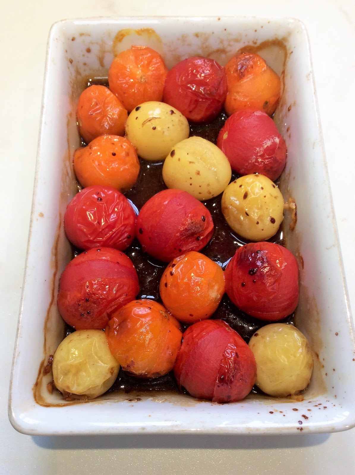 Chez Maximka Baked halloumi with caramelised onions and tomatoes