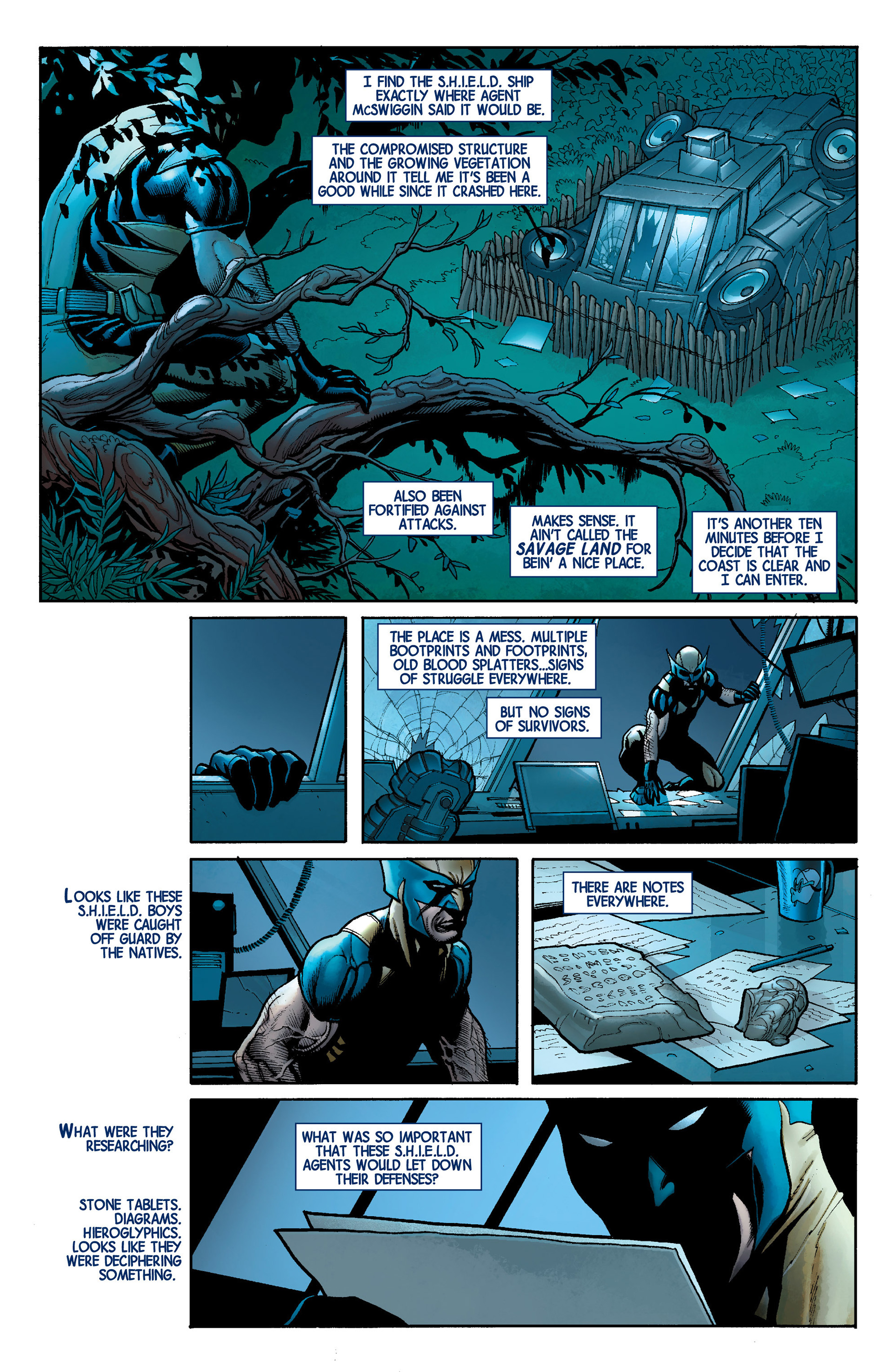 Read online Savage Wolverine comic -  Issue #1 - 13