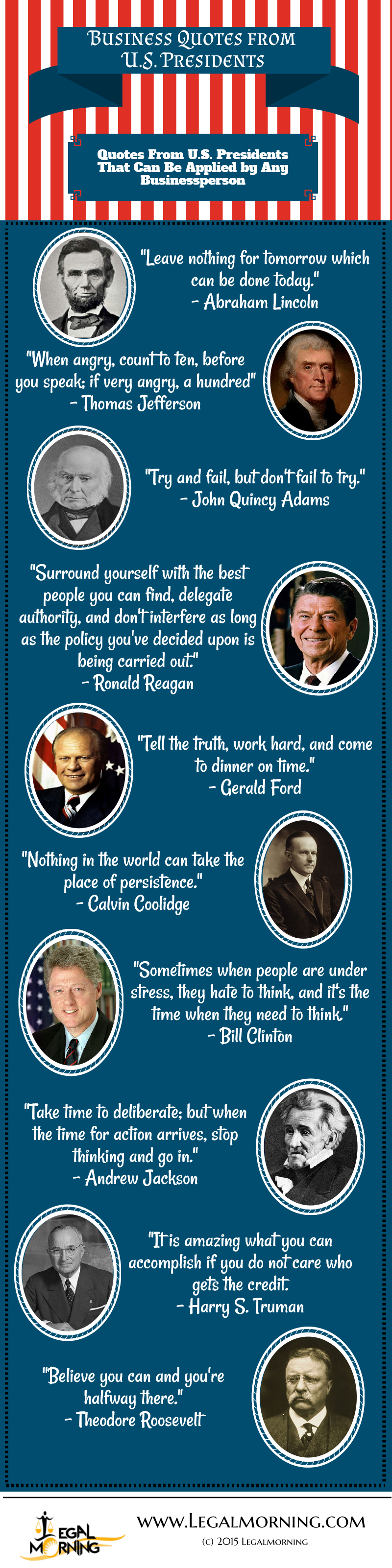 Business Quotes from United States Presidents [Infographic]