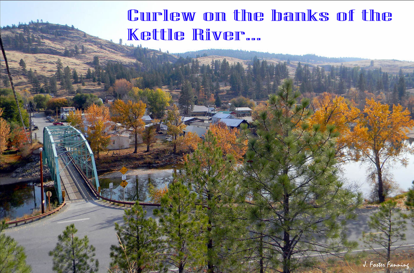 Ferry County, Washington State, U.S.A. Curlew Washington