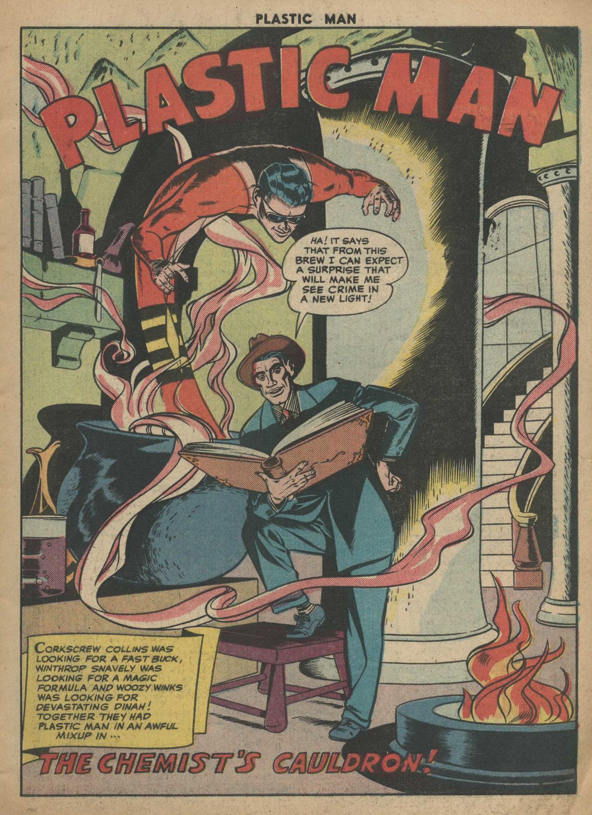 Read online Plastic Man (1943) comic -  Issue #57 - 3
