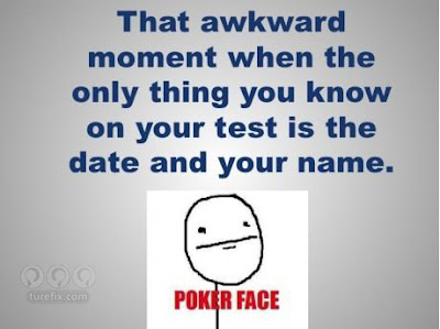 That Awkward Moment During Test, funny school jokes