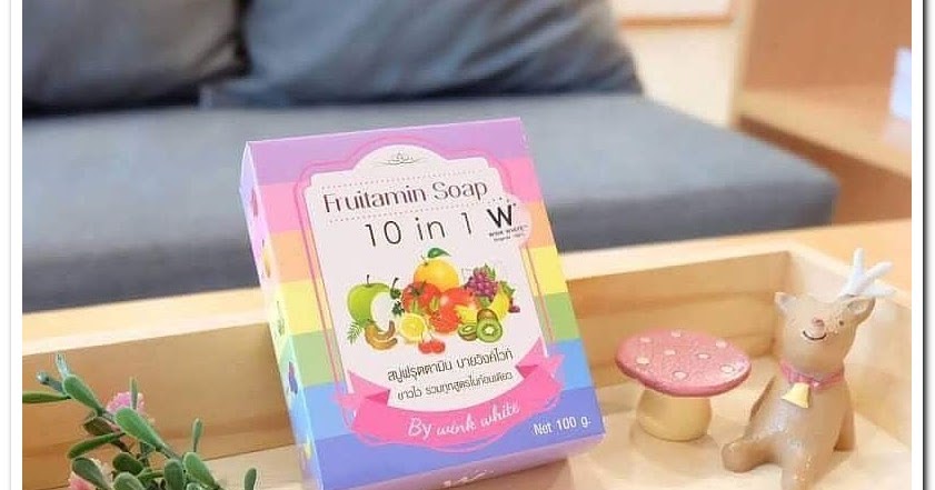 Sabun Pemutih Wajah dan Badan Permanen Aman Alami: Fruitamin Soap