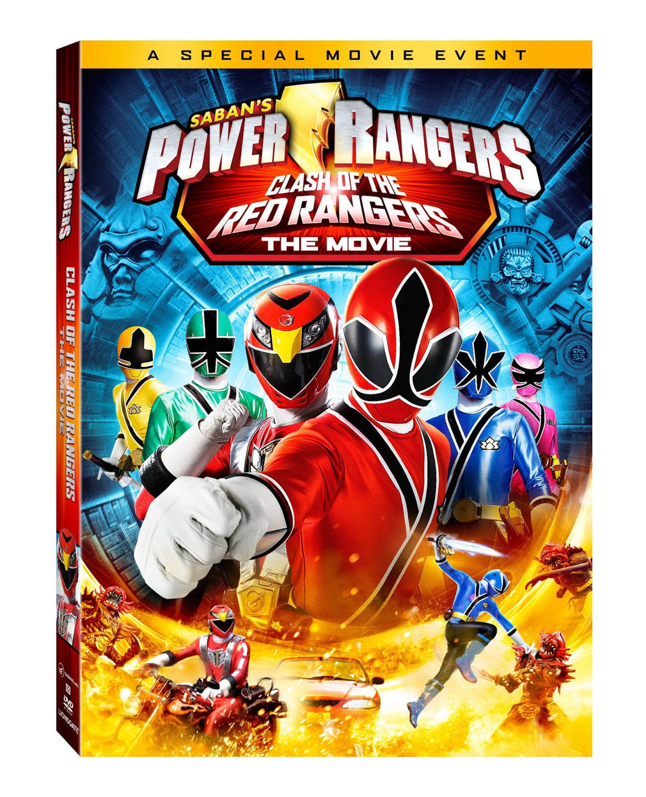 DVD Review - Saban's Power Rangers: of the Red The Movie - Ramblings of a Addicted Writer