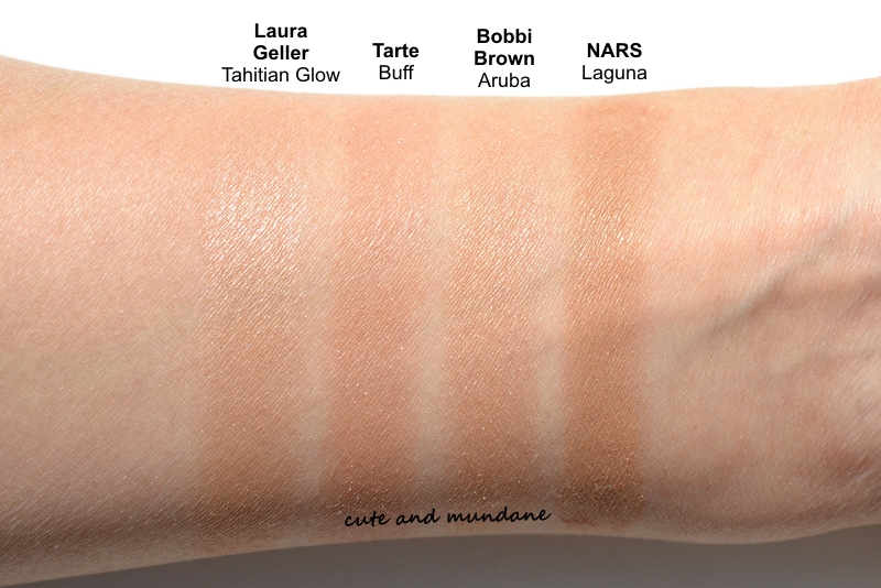 and Mundane: Bobbi Brown Illuminating Bronzer in Aruba review + swatches