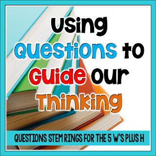 Using question stems supports primary readers and helps them use the Five W's plus H to create and answer questions during reading. Using question stems supports primary readers and helps them use the Five W's plus H to create and answer questions during reading.