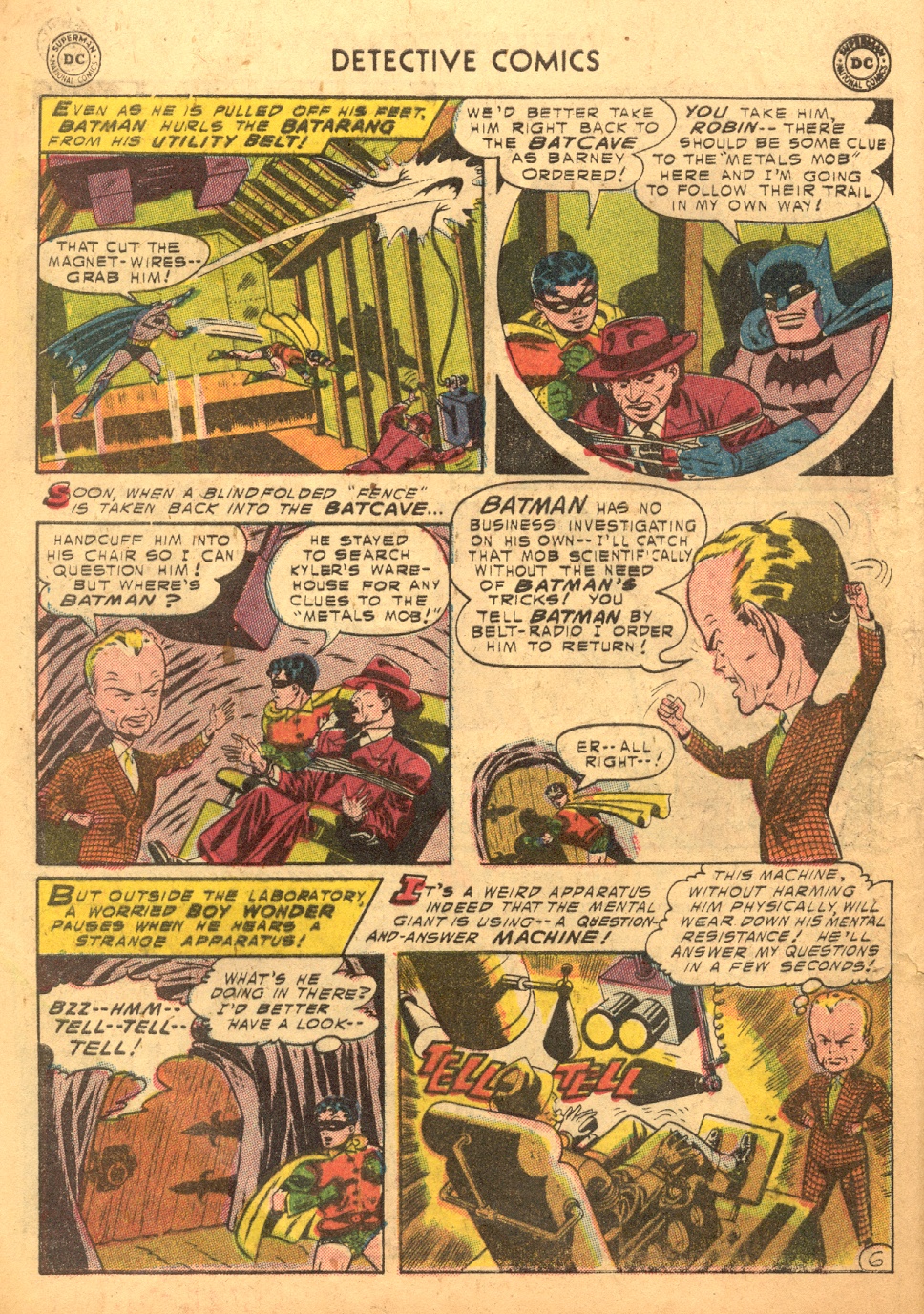 Read online Detective Comics (1937) comic -  Issue #217 - 8