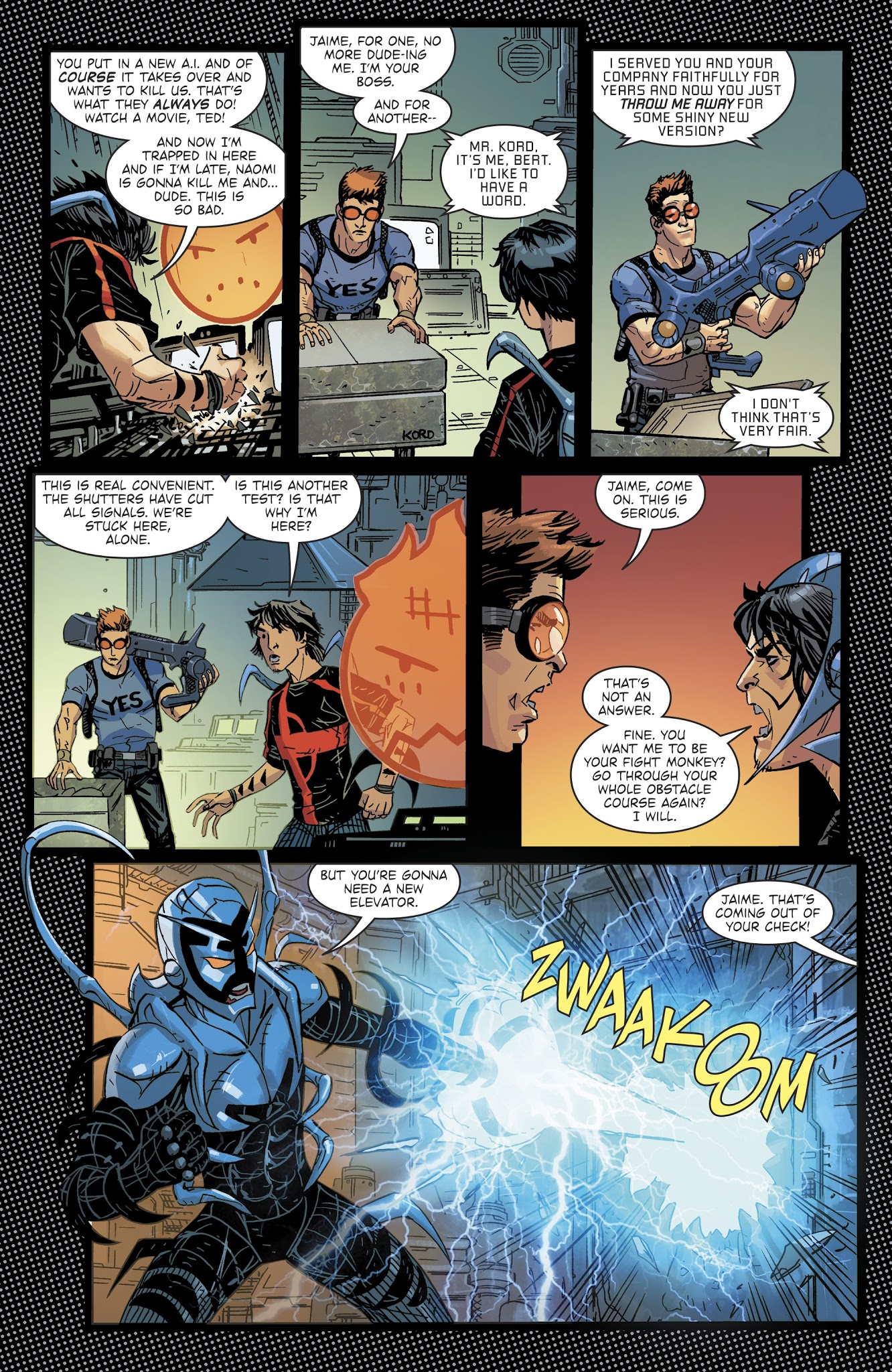 Read online Blue Beetle (2016) comic -  Issue #18 - 14