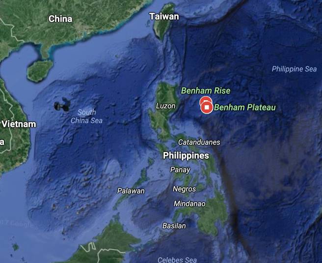Pacific Sentinel News Story Stories on Benham Rise by the Philippine