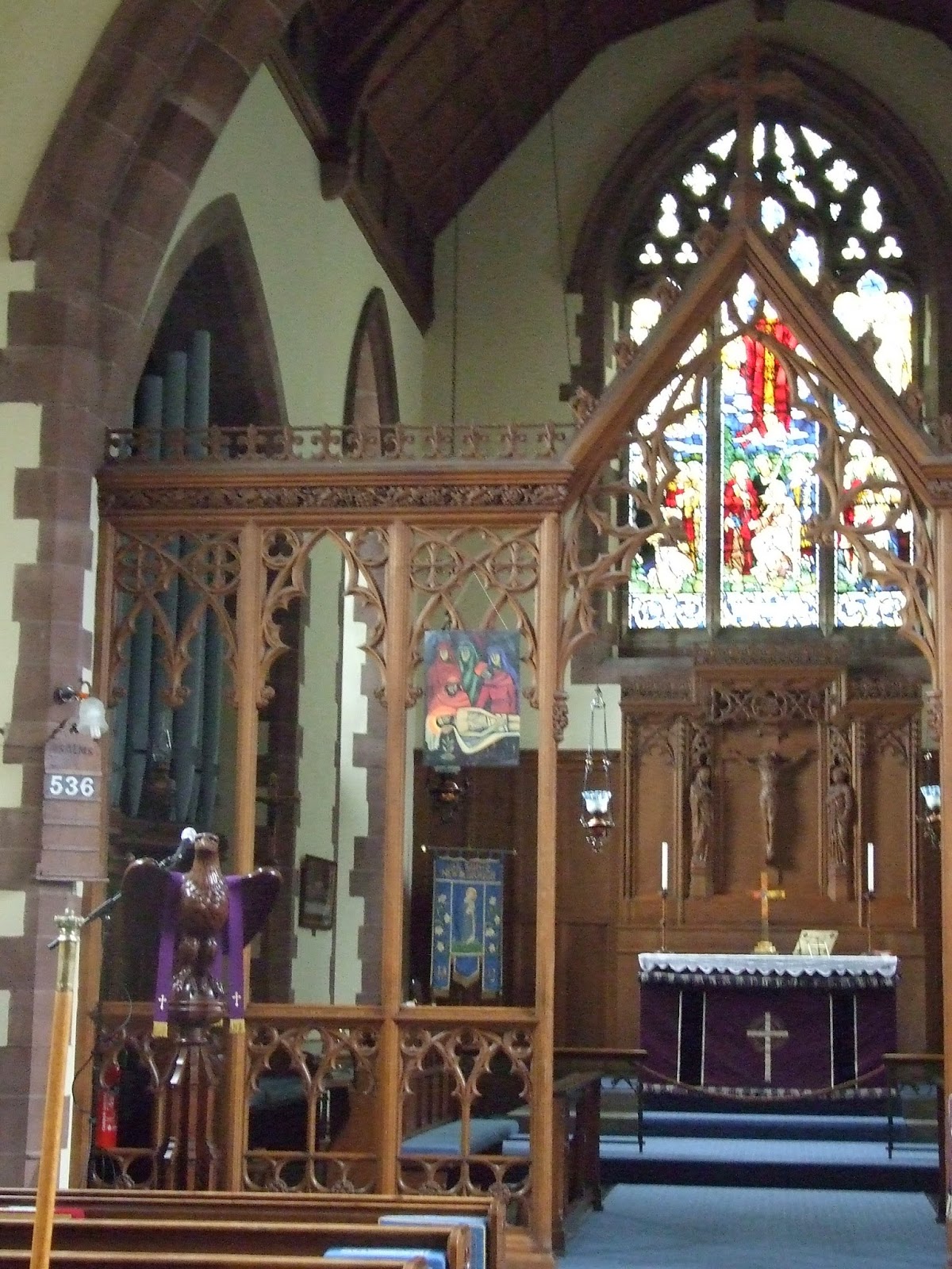 Victorian Churches 206 John Oldrid Scott, All Saints, Newborough