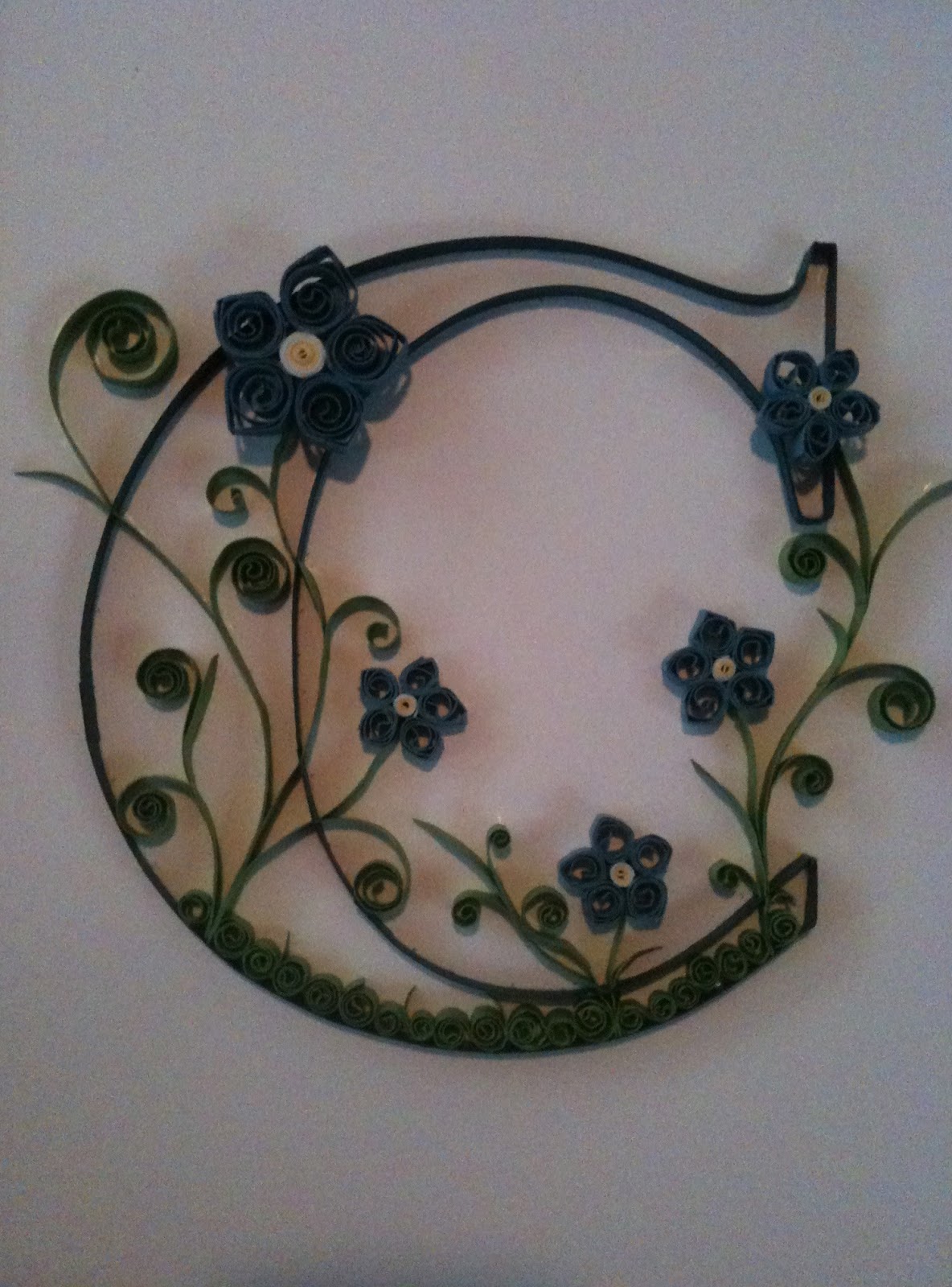 Crafting Speaks New Quilling Monogram