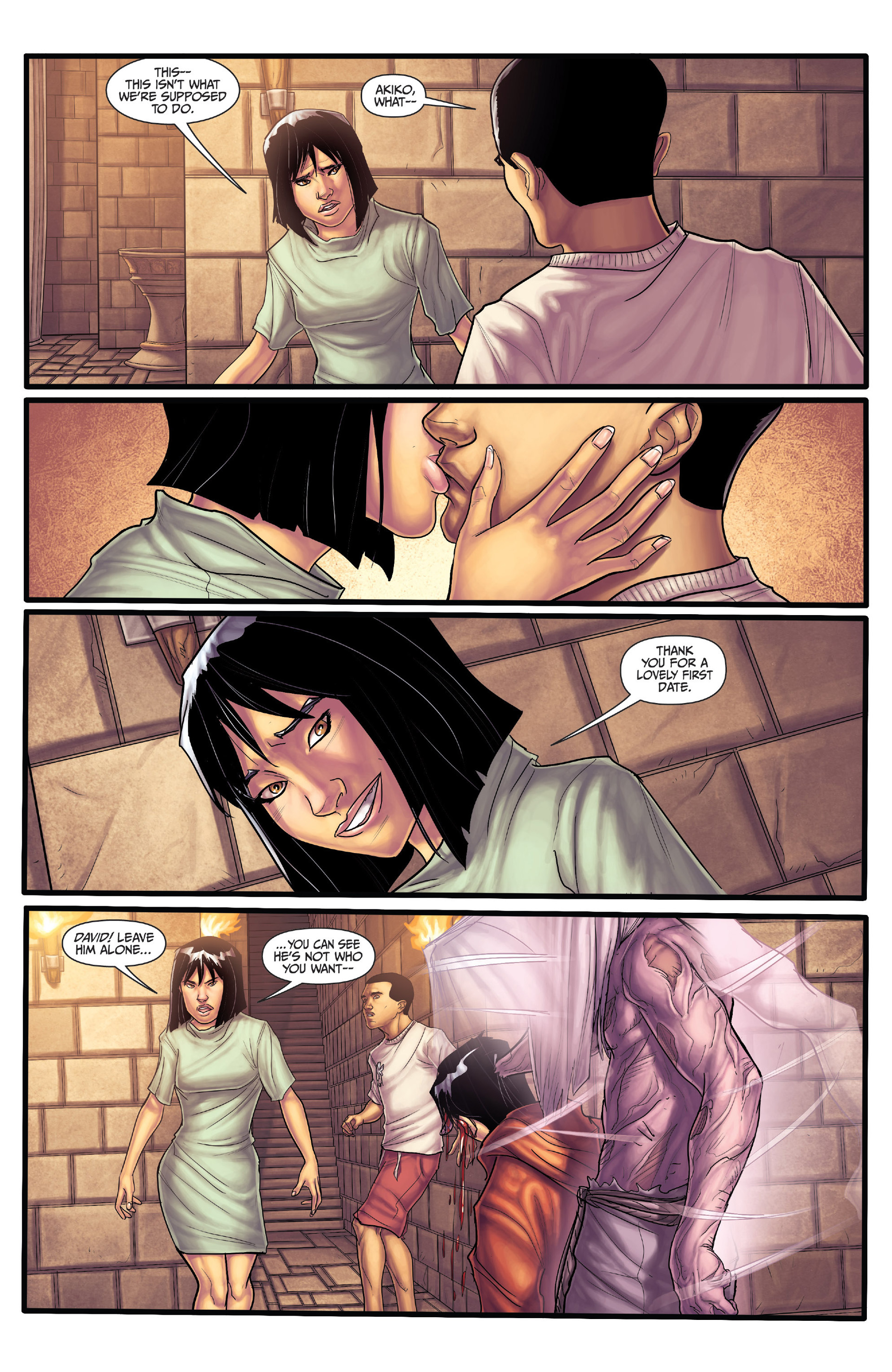 Read online Morning Glories comic -  Issue #23 - 22